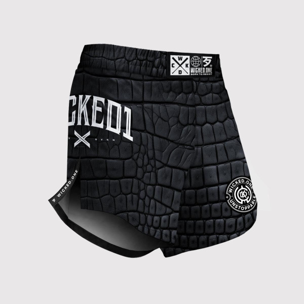 Short de MMA Wicked One | Noir/Gris | Element Caïman