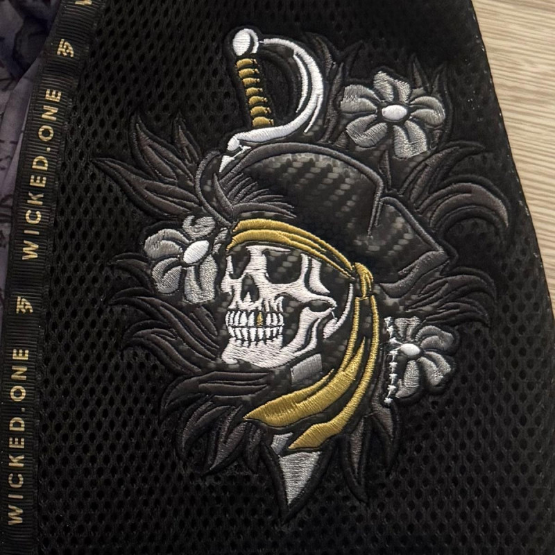 Short de Muay Thai Wicked One | Gris | Hacker