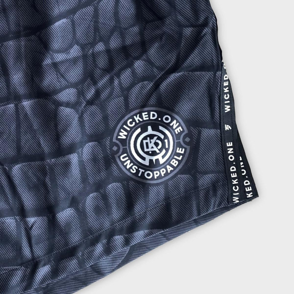 Short de MMA Wicked One | Noir/Gris | Element Caïman