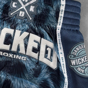 Short de Muay Thai Wicked One | Bleu | Hunter