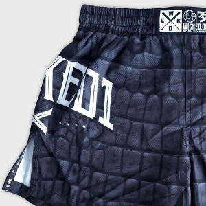 Short de MMA Wicked One | Noir/Gris | Element Caïman