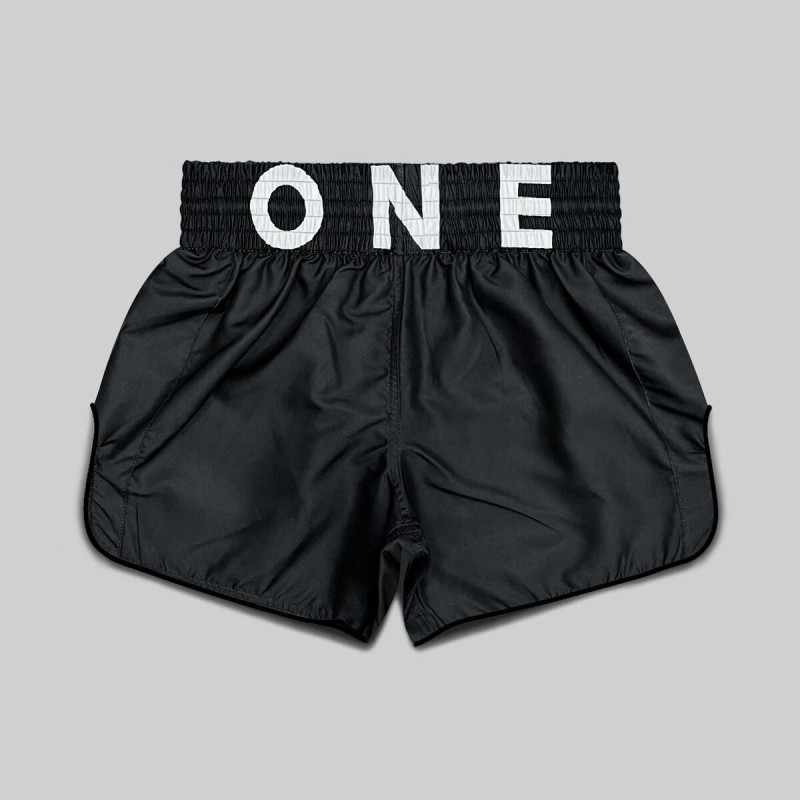 Short de Muay Thai Wicked One | Noir | Belt