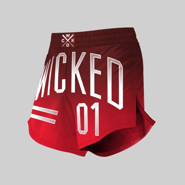 Short MMA Wicked One | Rouge | Element Superbowl