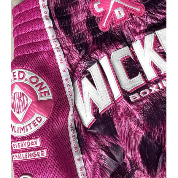 Short de Muay Thai Wicked One | Rose | Hunter