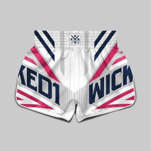 Short de Muay Thai Wicked One | Blanc | District