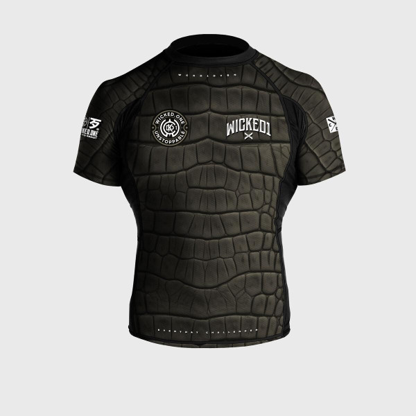 Rashguard Wicked One | Kaki/Noir | Caïman