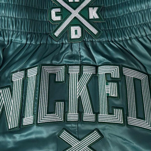 Short de Muay Thai Wicked One | Vert | Cross-Line