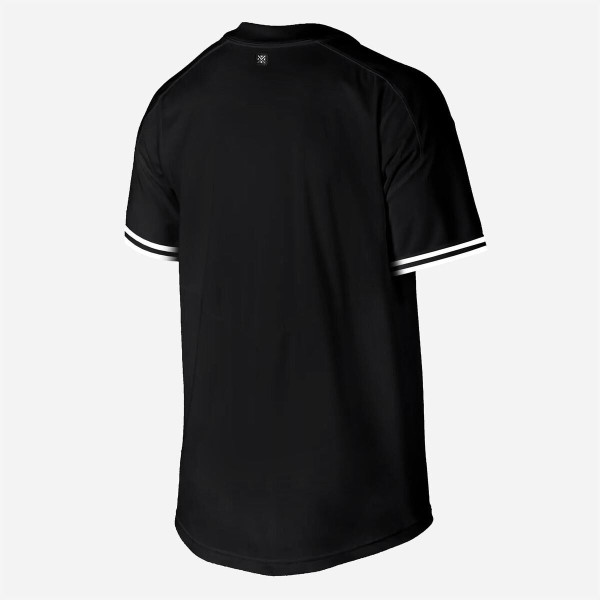 Chemise Baseball Wicked One | Noire | Rollin