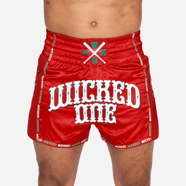 Short Muay Thaï Wicked One | Rouge | Bandido