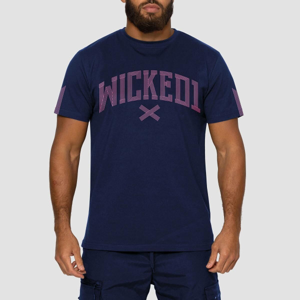 T-Shirt Wicked One | Navy | Cross-Line