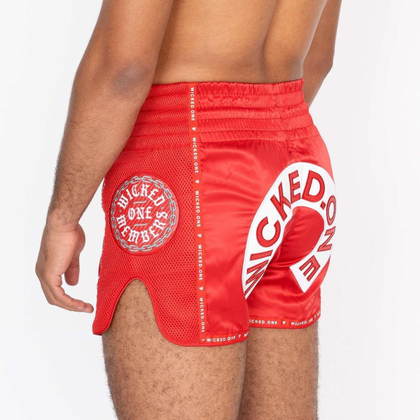 Short de Muay Thai Wicked One | Rouge | Herd