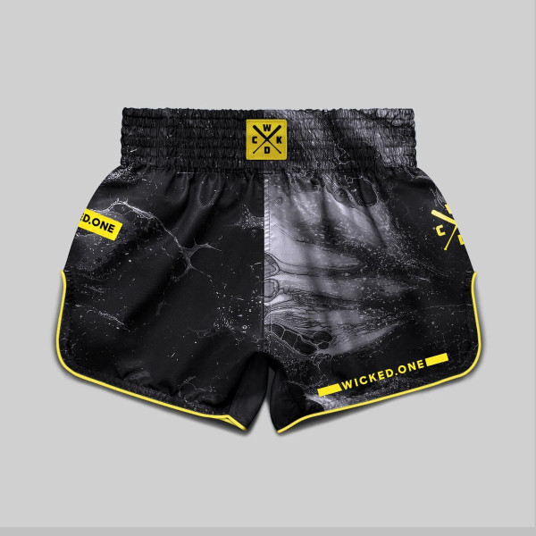 Short de Muay Thai Wicked One | Noir | Stuff