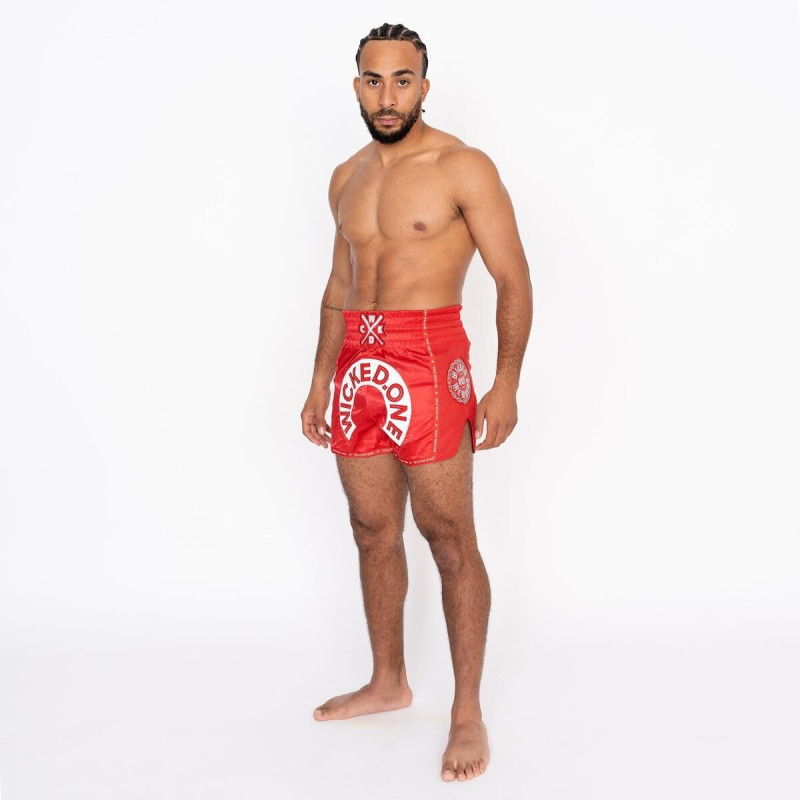 Short de Muay Thai Wicked One | Rouge | Herd