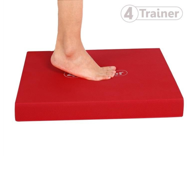 Balance Pad 4TRAINER | Rouge | Coussin d'Instabilité