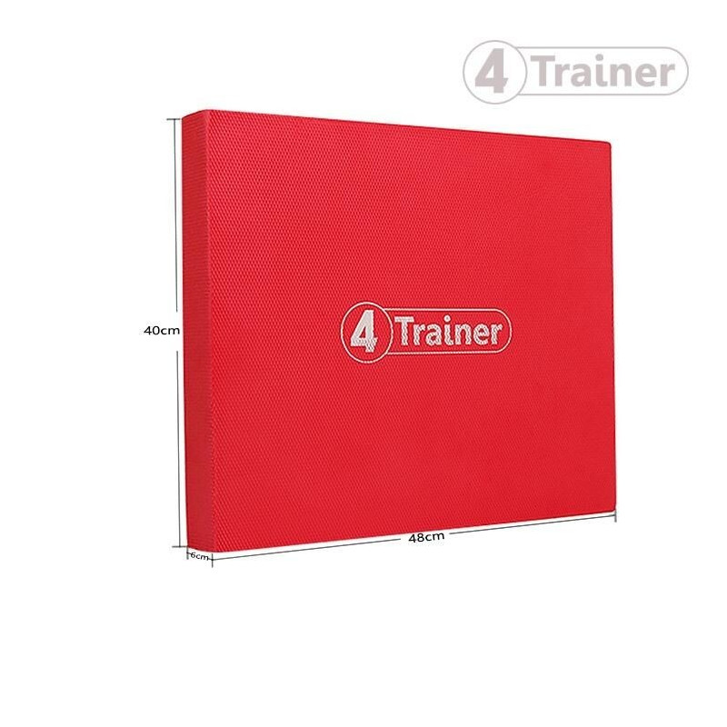 Balance Pad 4TRAINER | Rouge | Coussin d'Instabilité