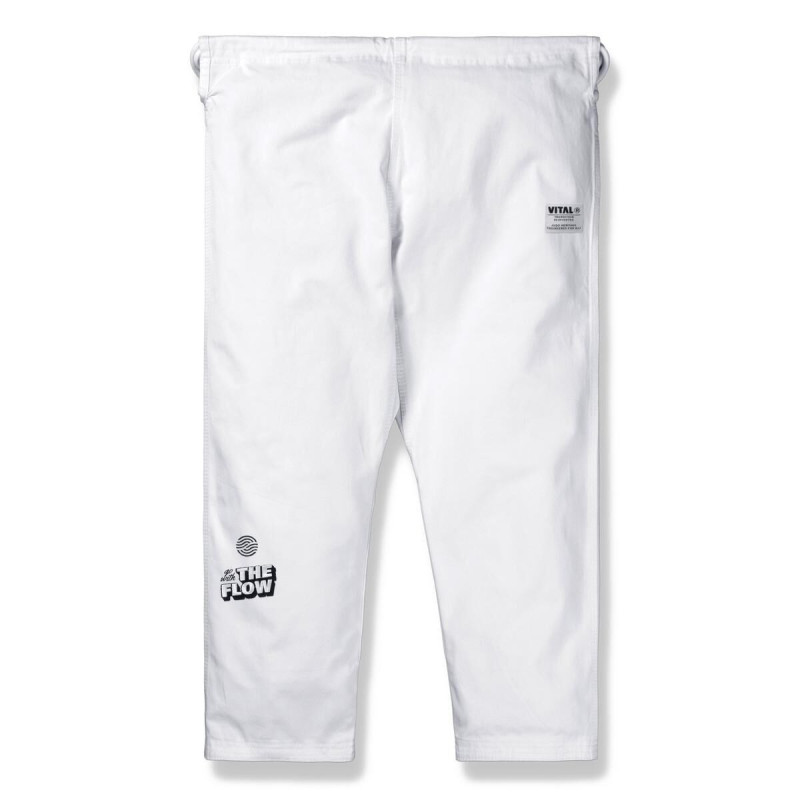 Kimono JJB Vital | Blanc | FLOW | IBJJF