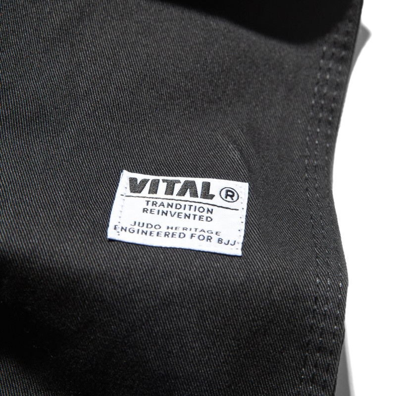 Kimono JJB Vital | Noir | FLOW | IBJJF