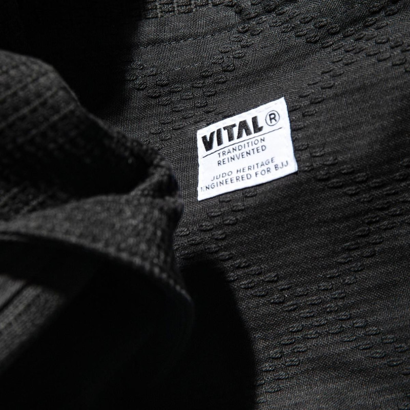 Kimono JJB Vital | Noir | FLOW | IBJJF