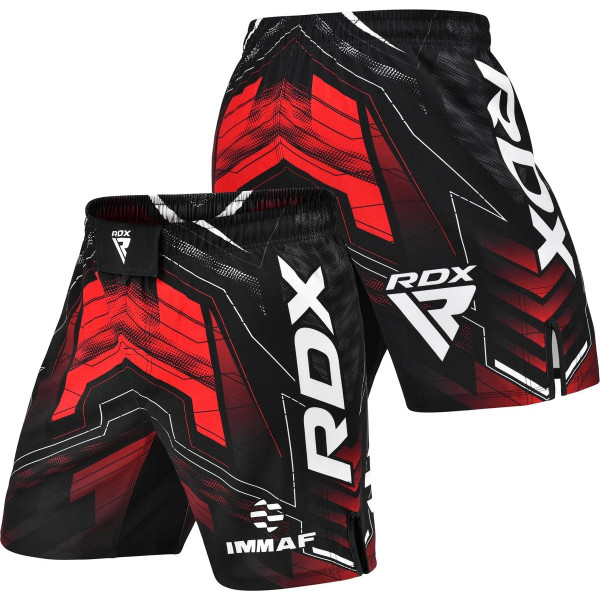 Short MMA RDX Sports | Rouge | IMMAF-1 | IMMAF