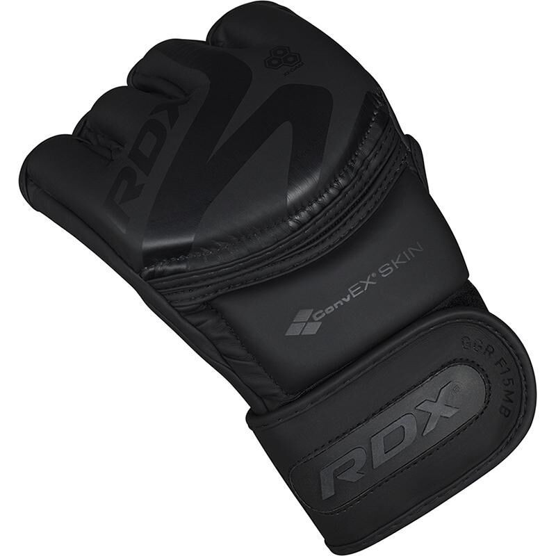 Gants de Grappling RDX SPORTS | Noir | F15 Matte Black