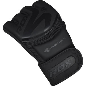 Gants de Grappling RDX SPORTS | Noir | F15 Matte Black
