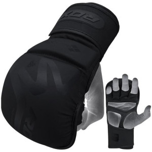 Gants de Grappling RDX Sports | Noir | T-15 Shooter