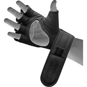 Gants de Grappling RDX SPORTS | Noir | F15 Matte Black