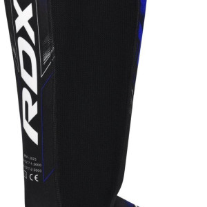 Protège-tibias RDX Sports | Bleu | Néoprène IMMAF