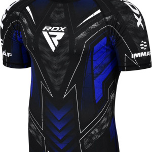 T-shirt compression RDX Sports | Bleu | IMMAF | IMMAF