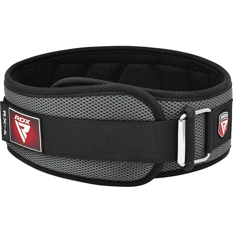 Ceinture Musculation RDX Sports | Grise | RX4 EVA Curve