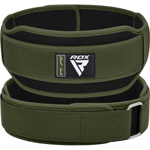 Ceinture Haltérophilie RDX Sports | Army Green | RX5