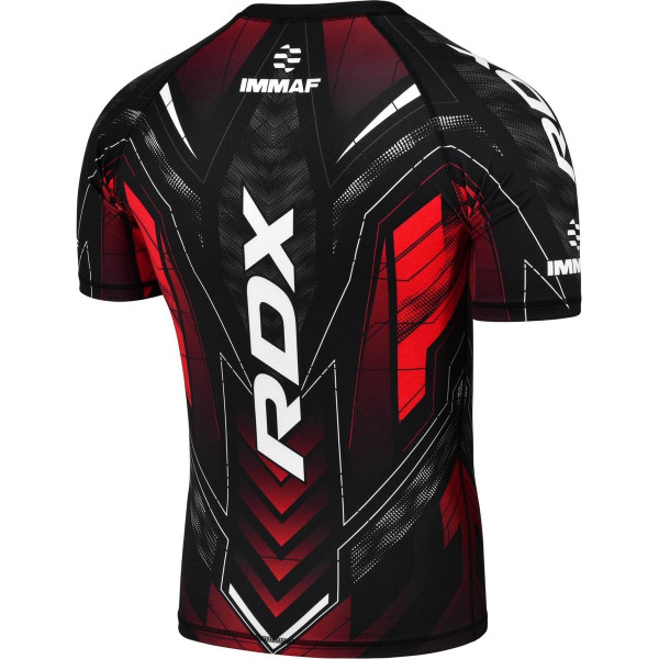 T-shirt compression RDX Sports | Rouge | IMMAF | IMMAF