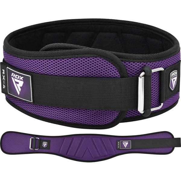 Ceinture Musculation RDX Sports | Violette | EVA Curve RX4