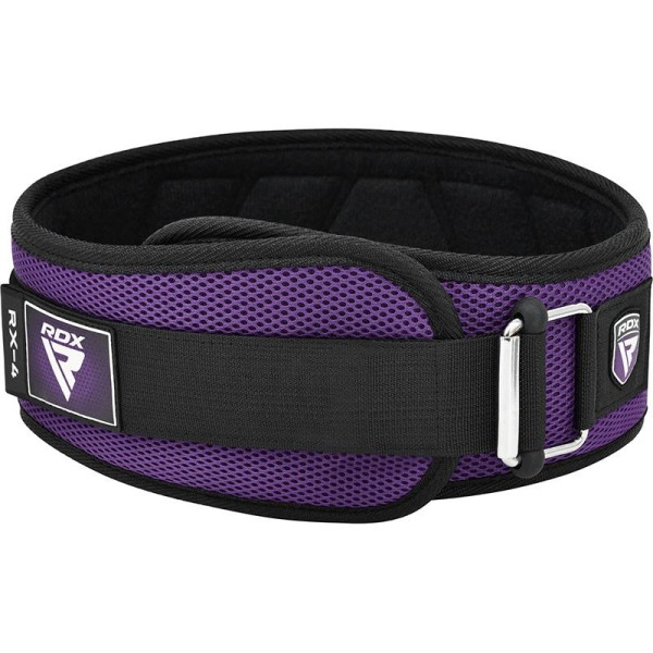Ceinture Musculation RDX Sports | Violette | EVA Curve RX4