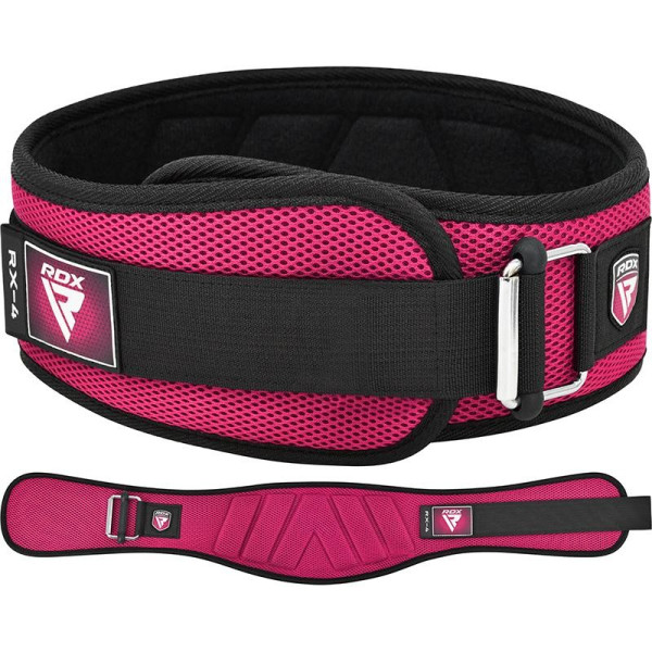 Ceinture Musculation RDX Sports | Rose | EVA Curve RX4