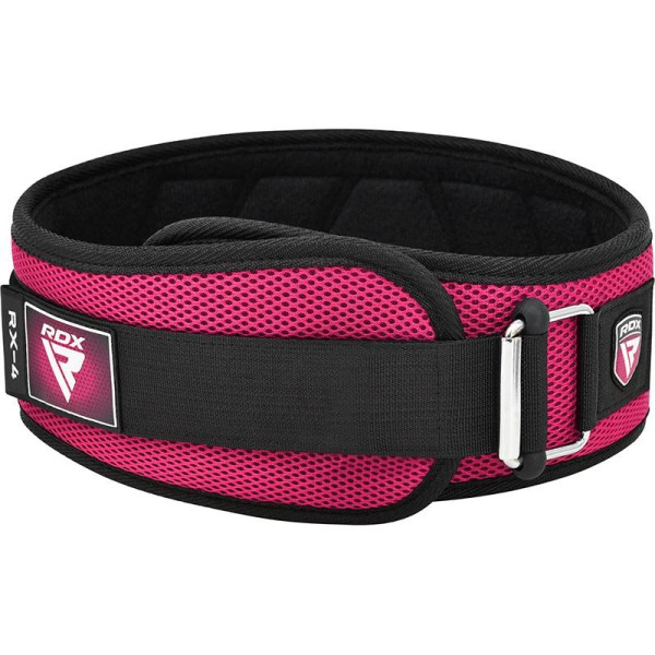 Ceinture Musculation RDX Sports | Rose | EVA Curve RX4