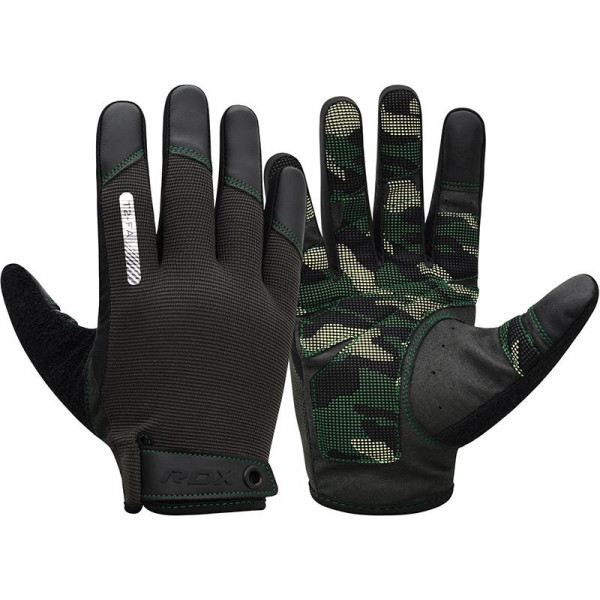 Gants d'Entraînement RDX Sports | Army Green | T2 Full Finger