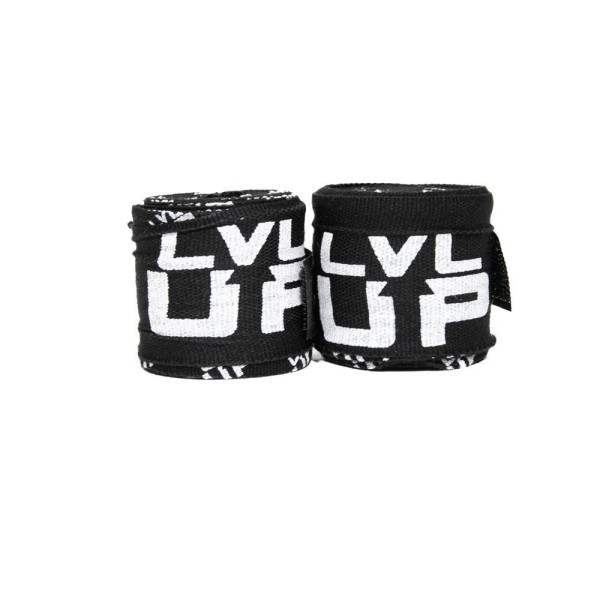 Bandages de Boxe LVL UP | Noir | LVL HANDWRAPS
