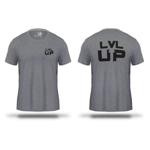 T-Shirt LVL UP | Gris | LVLUP