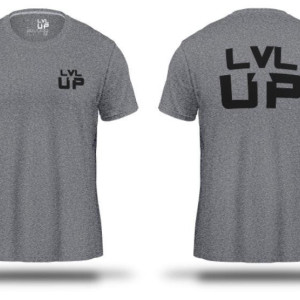 T-Shirt LVL UP | Gris | LVLUP