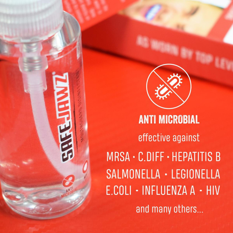 Spray Antimicrobien SAFEJAWZ | Transparent | Protection Protège-Dents
