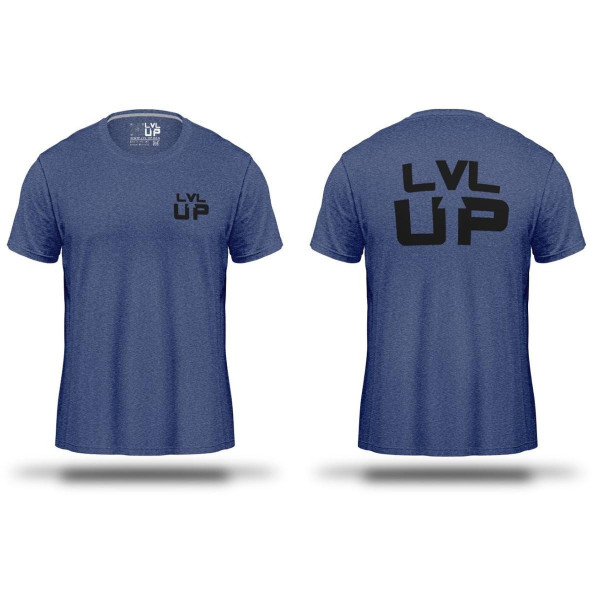 T-Shirt LVLUP | Bleu