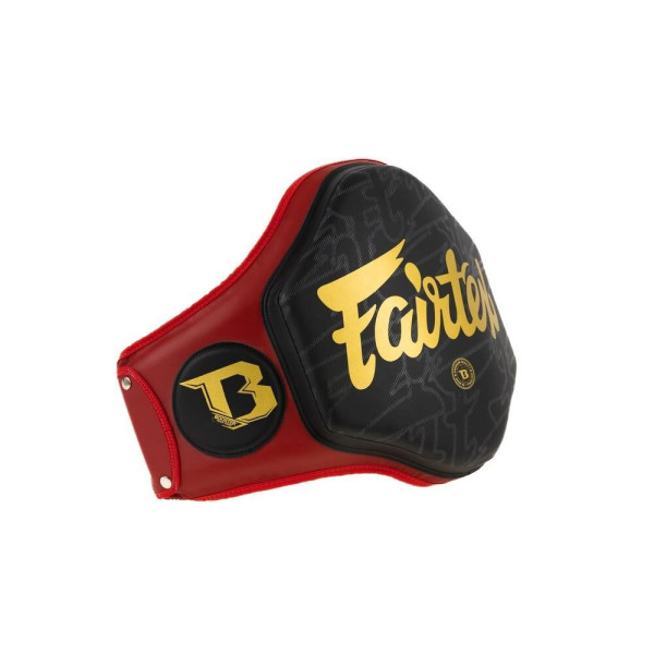 Plastron de Frappe Fairtex x Booster | Noir/Rouge/Or | FXB
