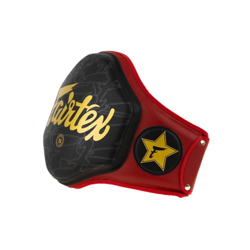Plastron de Frappe Fairtex x Booster | Noir/Rouge/Or | FXB