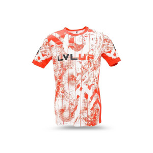 T-Shirt LVL UP | Blanc/Rouge/Noir | Stadium Tee 2