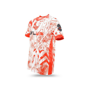 T-Shirt LVL UP | Blanc/Rouge/Noir | Stadium Tee 2