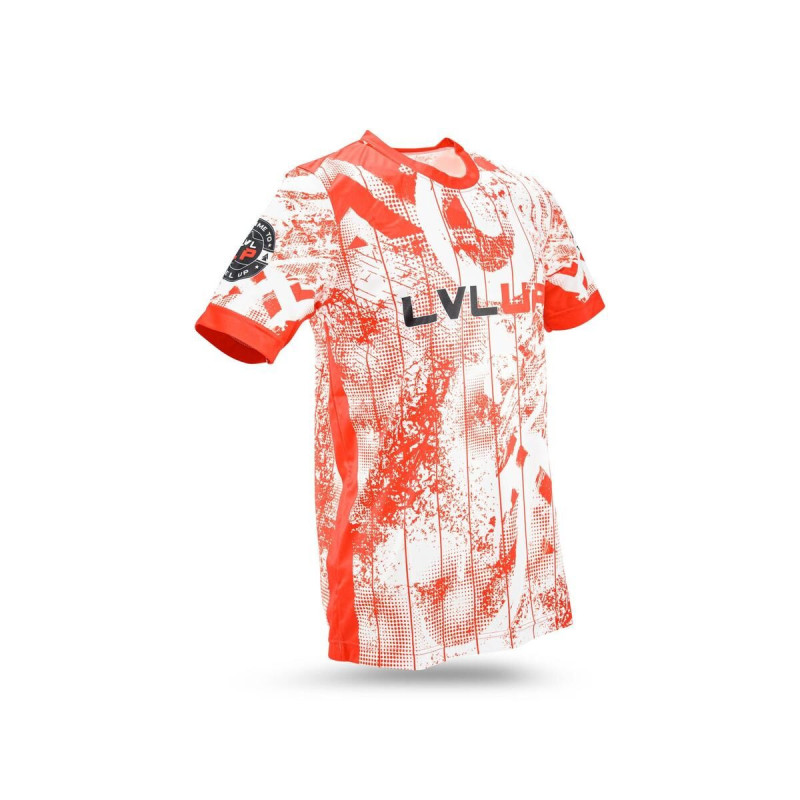 T-Shirt LVL UP | Blanc/Rouge/Noir | Stadium Tee 2