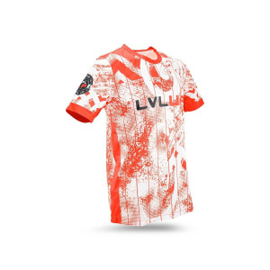 T-Shirt LVL UP | Blanc/Rouge/Noir | Stadium Tee 2