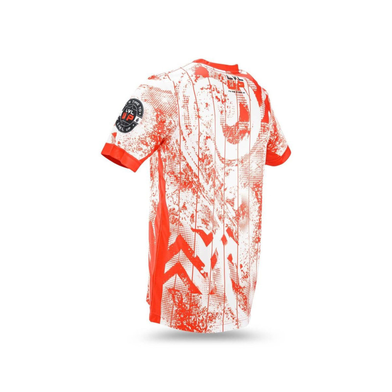 T-Shirt LVL UP | White/Red/Black | Stadium Tee 2