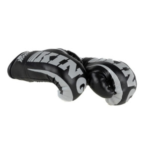 Mini Gants de Boxe King Pro Boxing | Noir/Gris | REVO